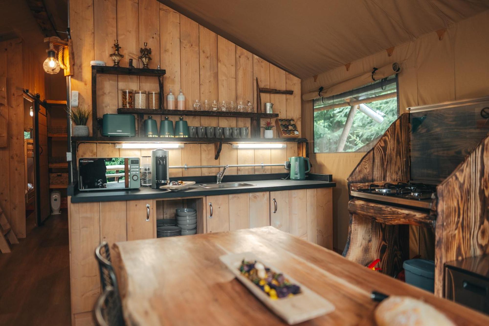 Cosy Forest Lodge Penrhos  Extérieur photo